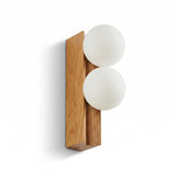 Walnut color & White