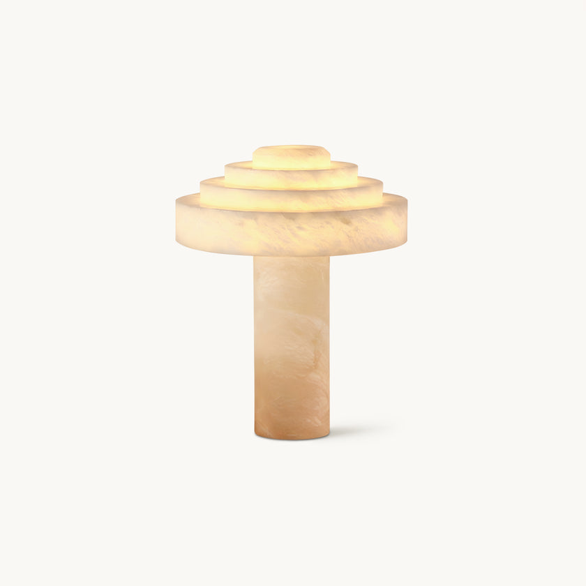 Stratelle Alabaster Table Lamp