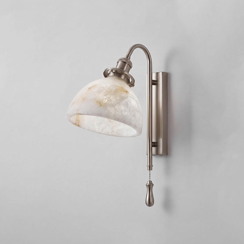 Tiber Alabaster Wall Sconce
