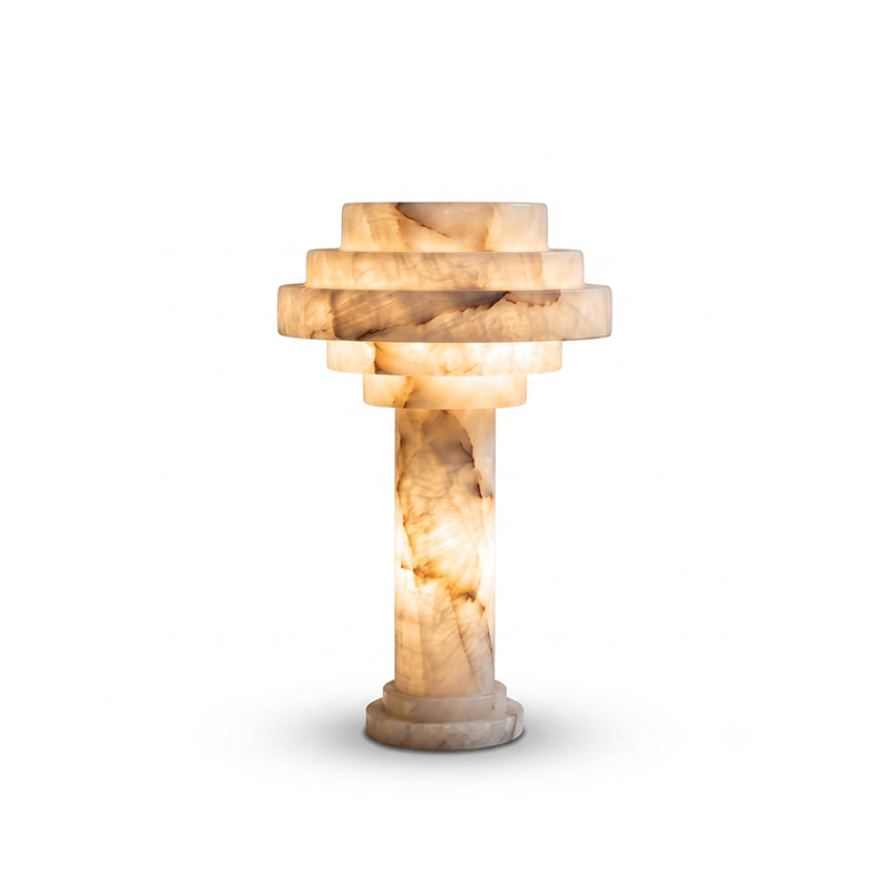 Tieralith Alabaster Table Lamp