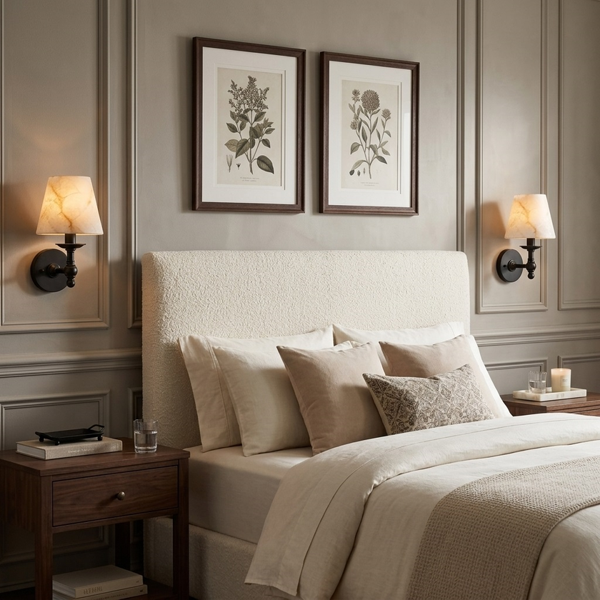 Toricella Alabaster Wall Sconce