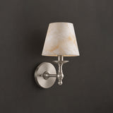 Satin Nickel & White