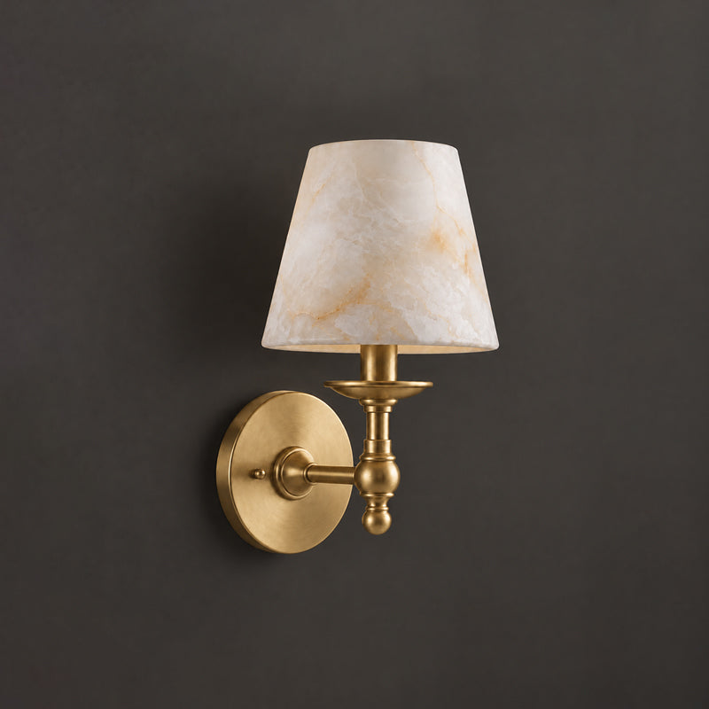 Toricella Alabaster Wall Sconce