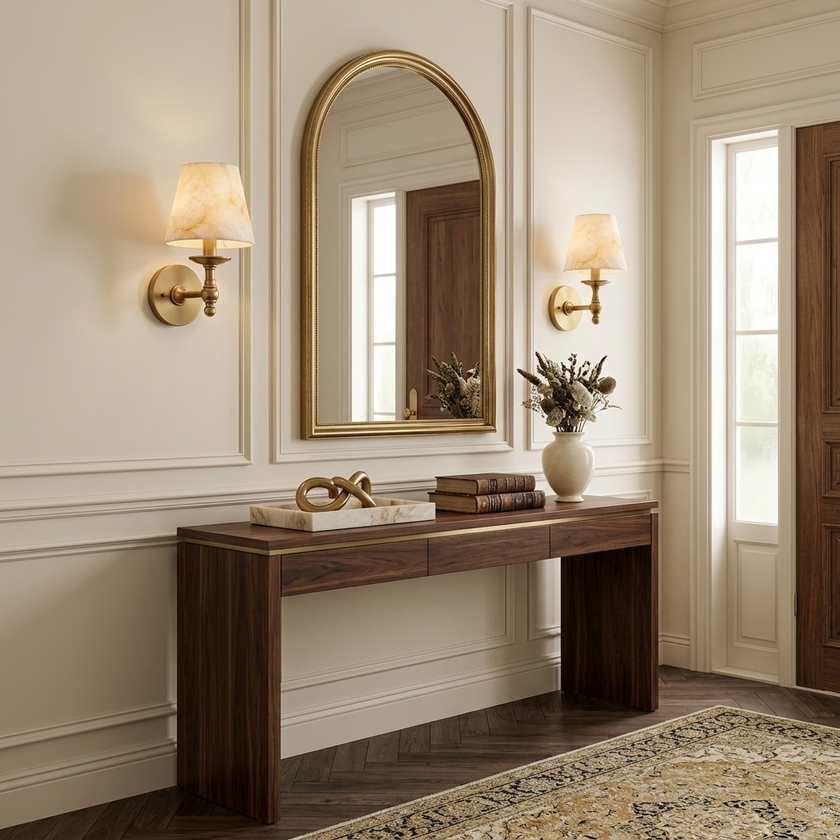 Toricella Alabaster Wall Sconce