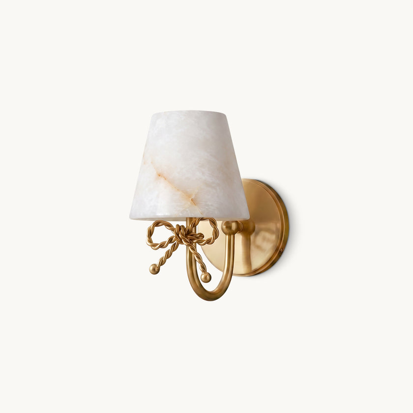 Tressaline Alabaster Wall Sconce