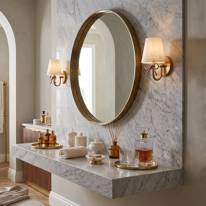 Tressaline Alabaster Wall Sconce