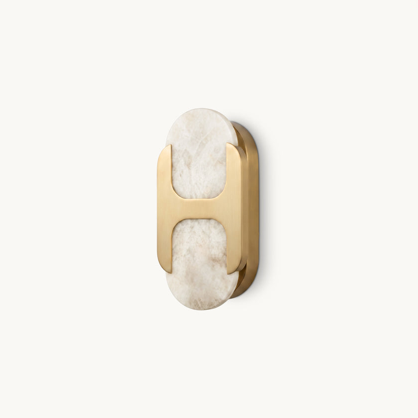 Valenne Alabaster Wall Sconce
