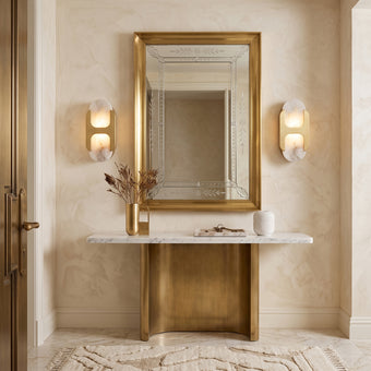 Valenne Alabaster Wall Sconce