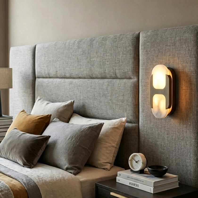 Valenne Alabaster Wall Sconce