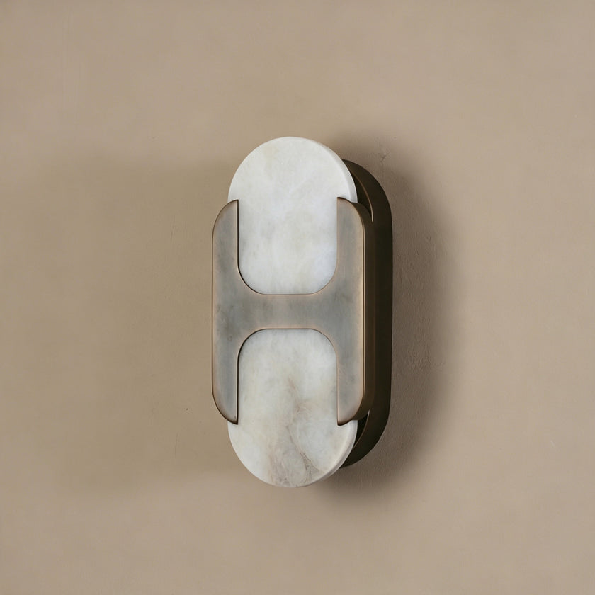 Valenne Alabaster Wall Sconce