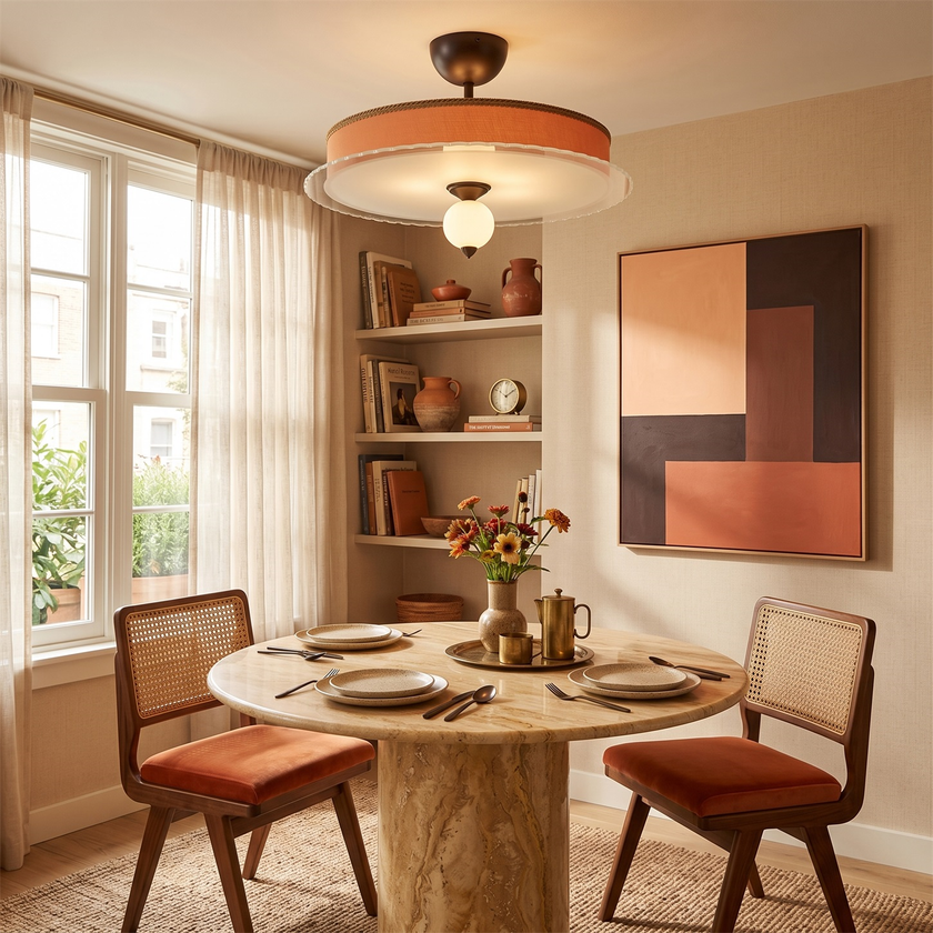 Vallora Semi-Flush Mount