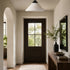 Vardelle Alabaster Semi-Flush Mount