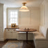 Vardelle Alabaster Semi-Flush Mount