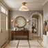 Vardelle Alabaster Semi-Flush Mount
