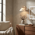 Vardelle Alabaster Wall Sconce
