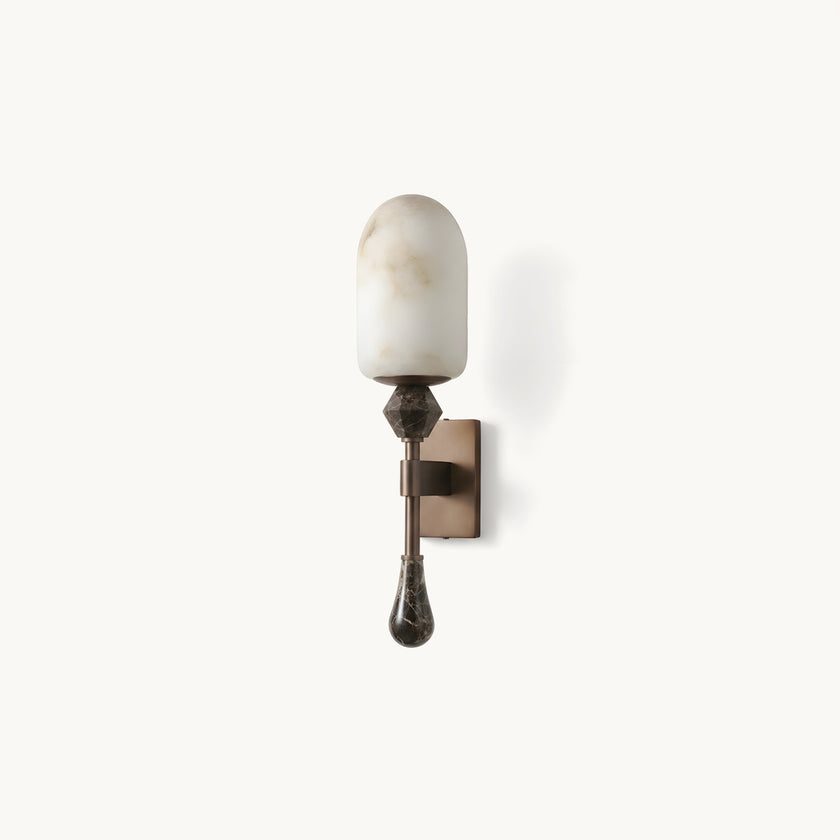 Varellin Alabaster Wall Sconce