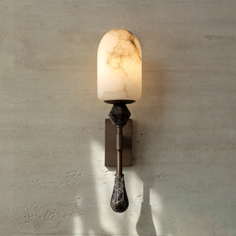 Varellin Alabaster Wall Sconce
