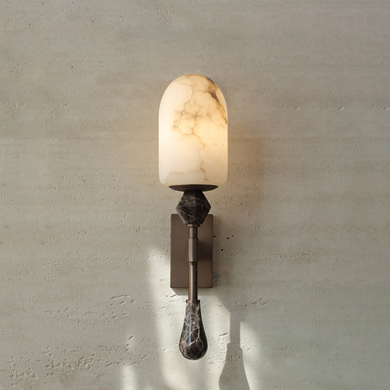 Varellin Alabaster Wall Sconce