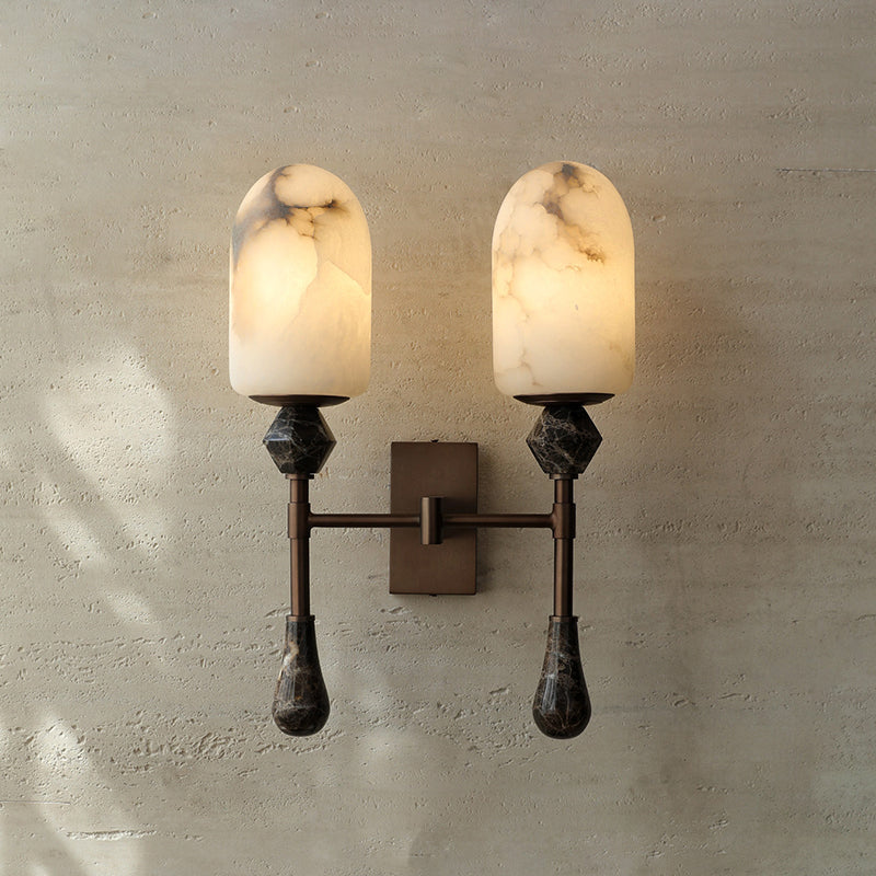 Varellin Alabaster Wall Sconce