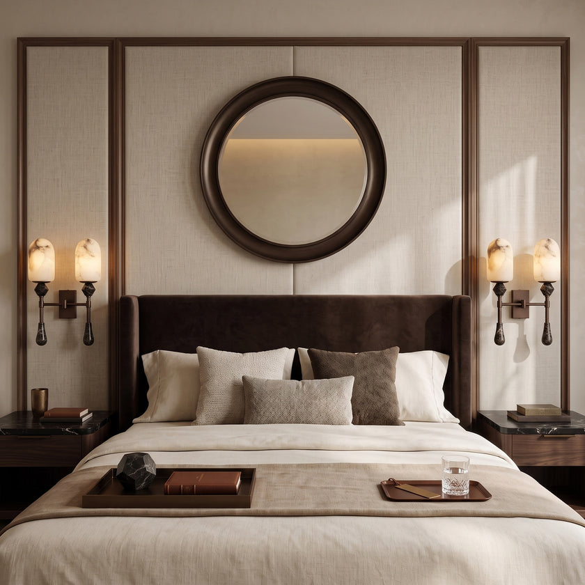Varellin Alabaster Wall Sconce