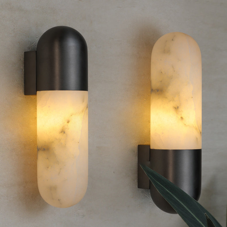 Vellorin Alabaster Wall Sconce