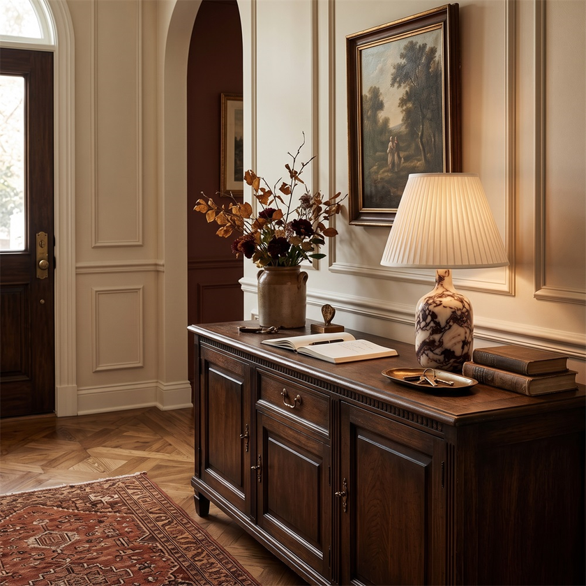 Violata Marble Table Lamp