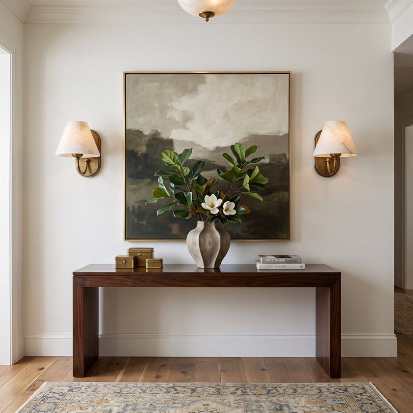 Virelith Alabaster Wall Sconce