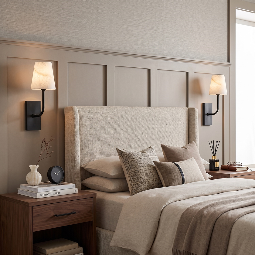 Whitaker Alabaster Wall Sconce