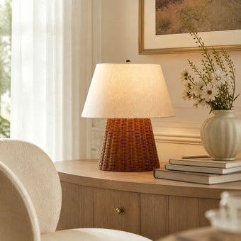Wickerly Table Lamp