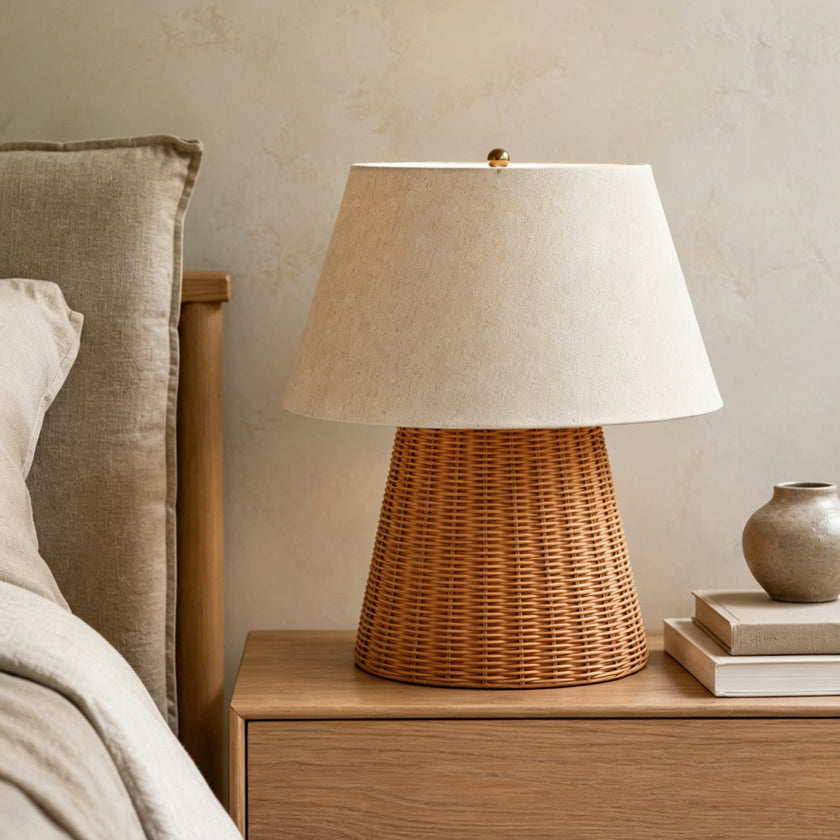 Wickerly Table Lamp