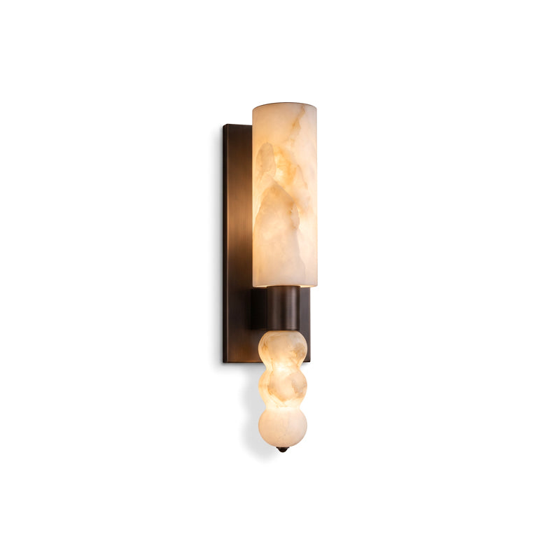Wimpole Alabaster Wall Sconce