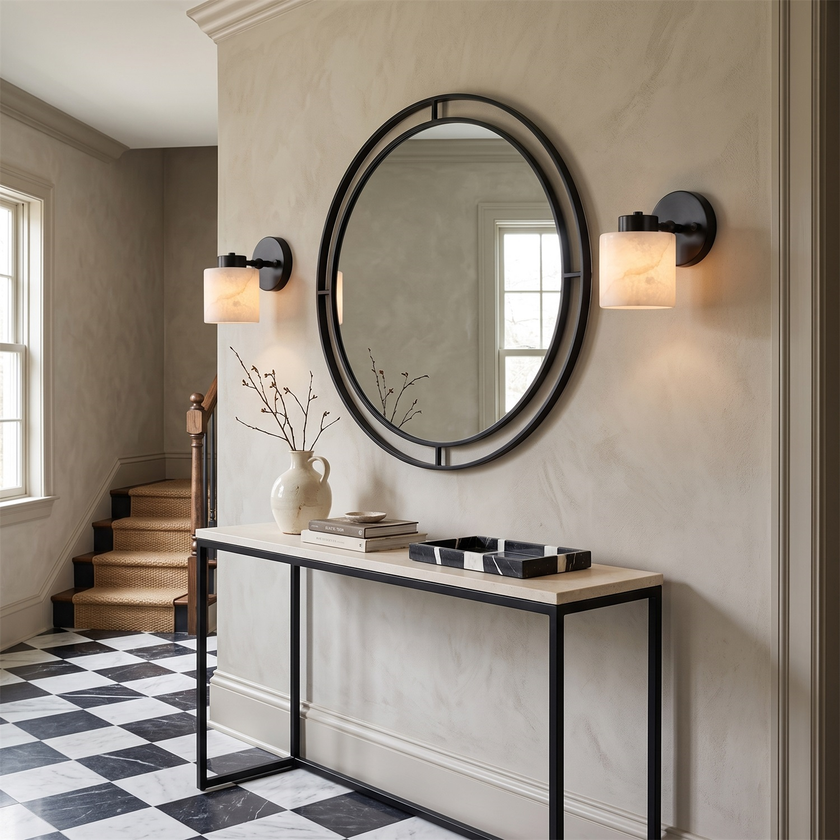 Winslow Alabaster Wall Sconce