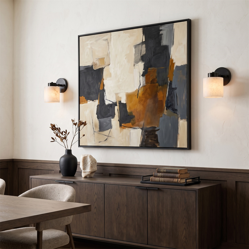 Winslow Alabaster Wall Sconce