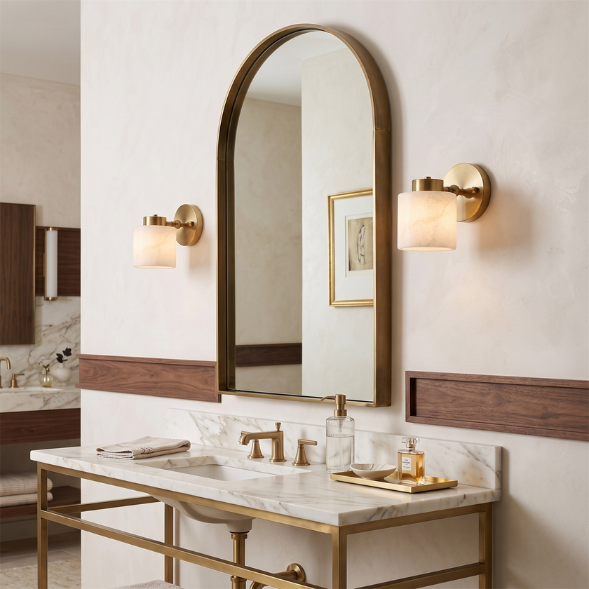 Winslow Alabaster Wall Sconce