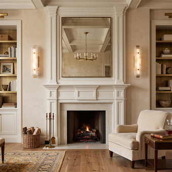 Wythe Alabaster Wall Sconce