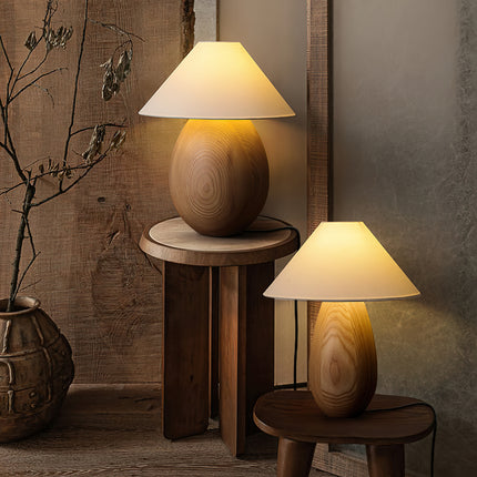 Mountain Wood Table Lamp