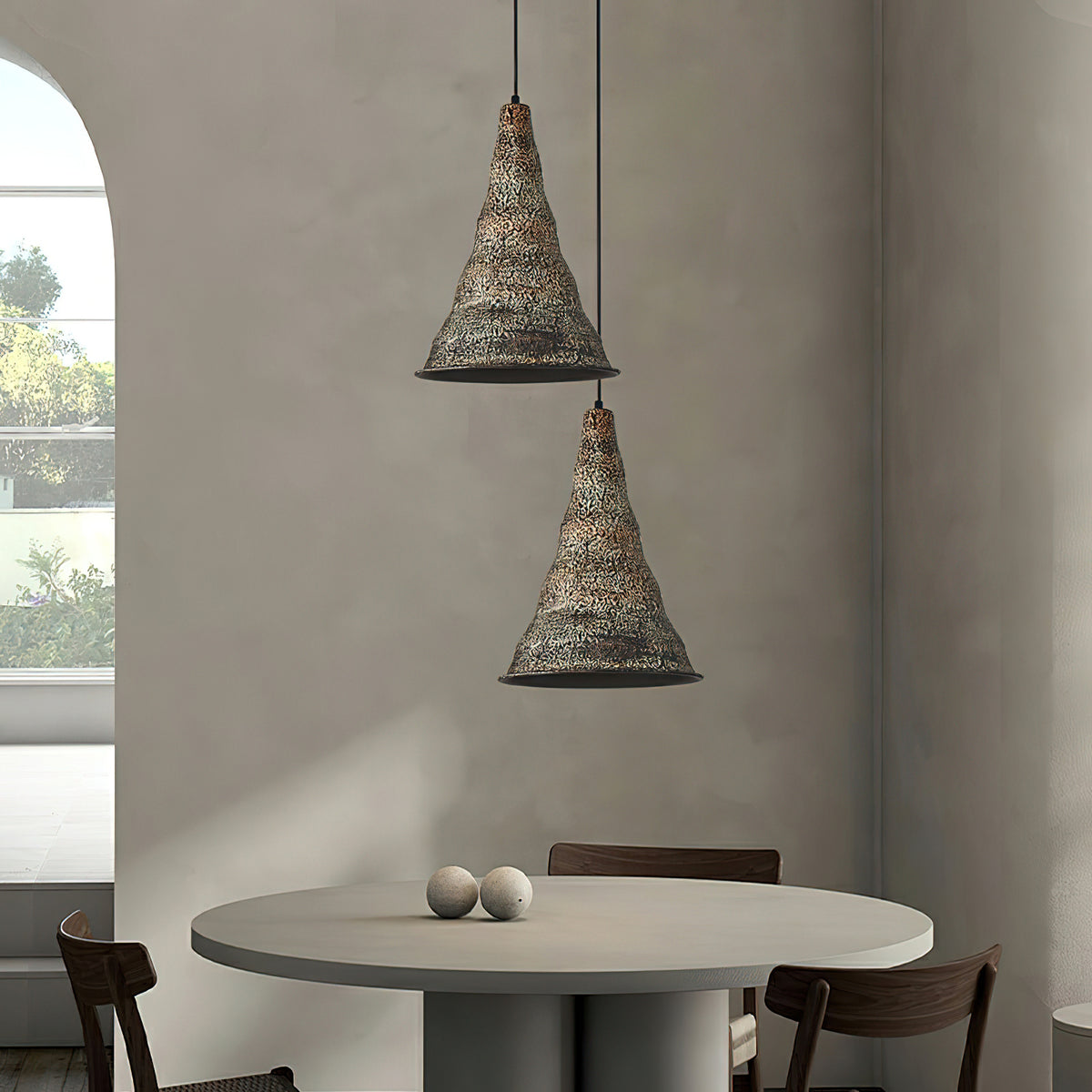 Mountain Peak Pendant Light – detail 2