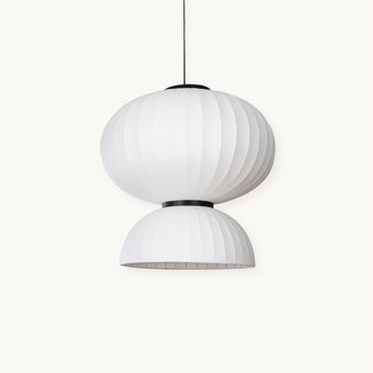 Mulberry Silk Agatha Pendant Light