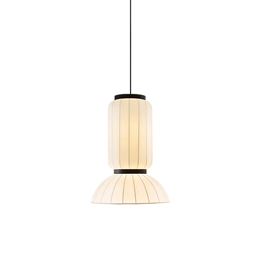 Mulberry Silk Agatha Pendant Light