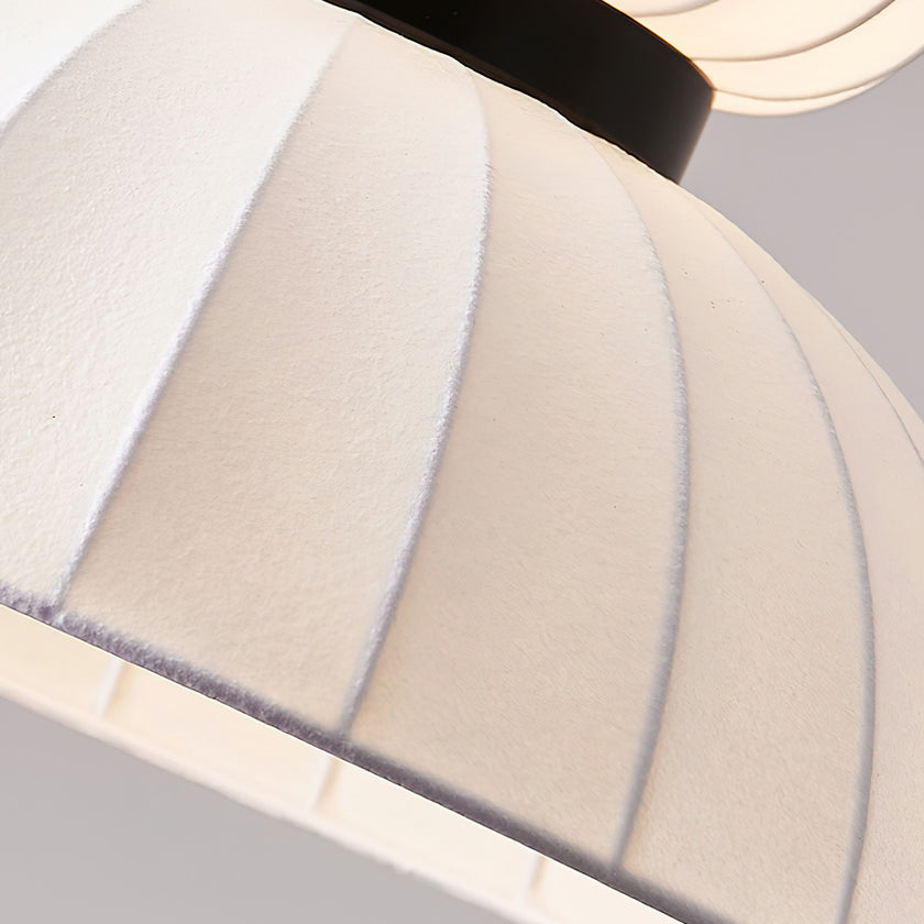 Mulberry Silk Agatha Pendant Light