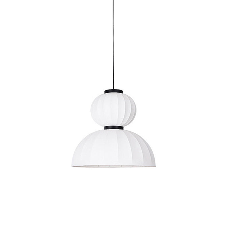 Mulberry Silk Agatha Pendant Light