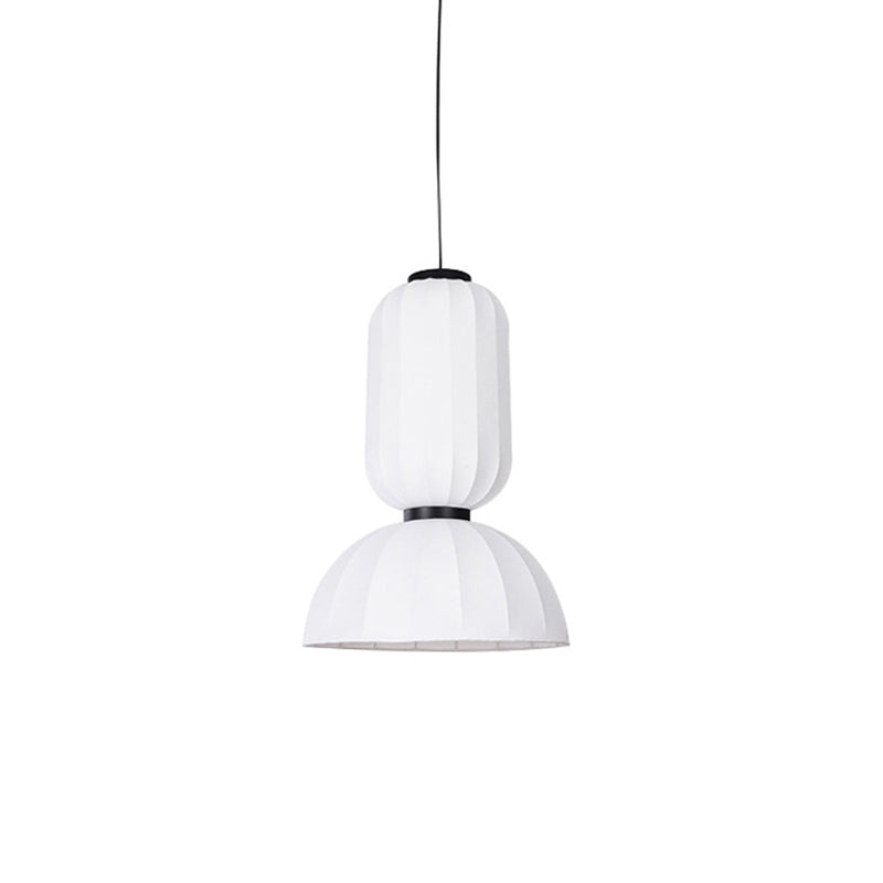 Mulberry Silk Agatha Pendant Light