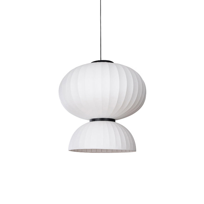 Mulberry Silk Agatha Pendant Light