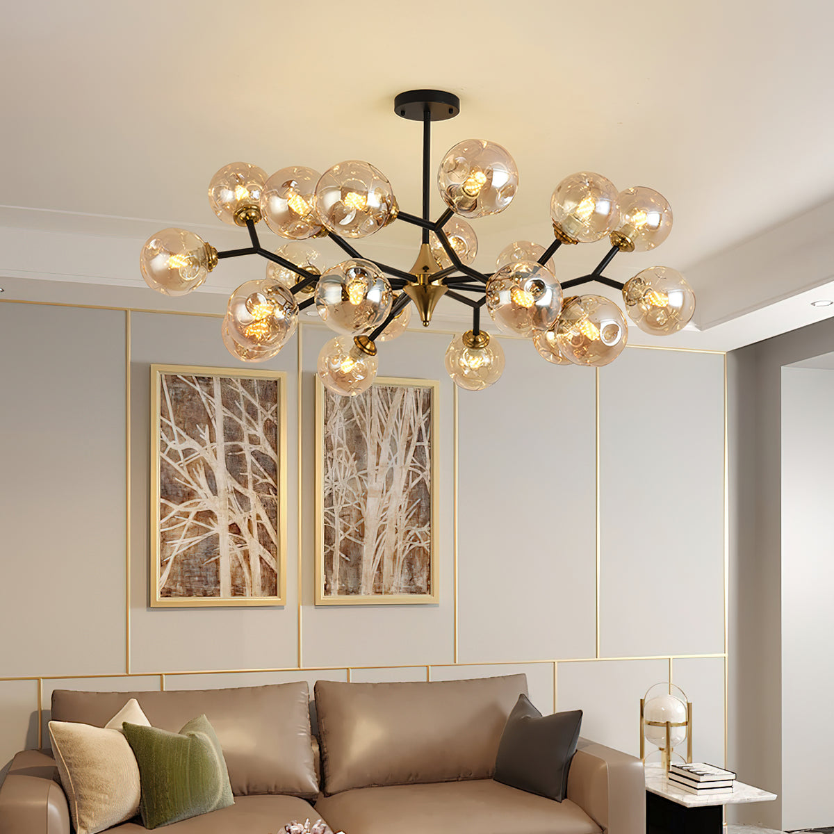 Multi Eye Magic Ball Chandelier – detail 2