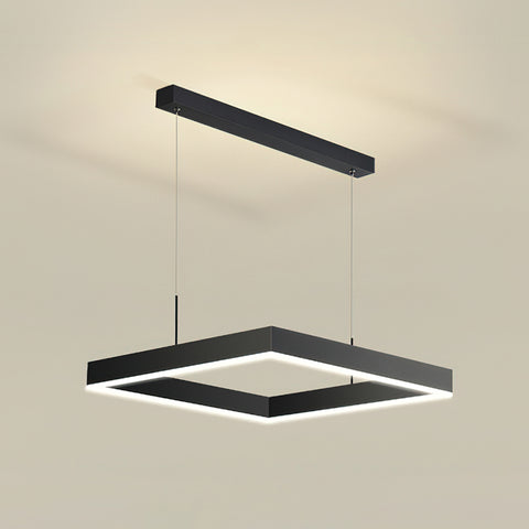 Multi-tier Square Chandelier – detail 33