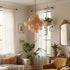 Murano Caramel Disc Chandelier