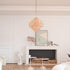 Murano Caramel Disc Chandelier