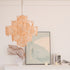Murano Caramel Disc Chandelier