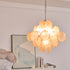 Murano Caramel Disc Chandelier