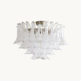 Valenza Glass Leaf Ceiling Lamp